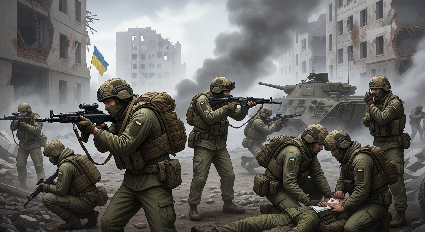 Ukraina Luncurkan Serangan Balasan: Pasukan Rusia Terdesak di Front Timur